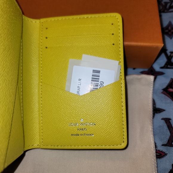 Virgil Abloh Pocket Organizer Louis Vuitton Signature Damier Graphite Black - Picture 10 of 14